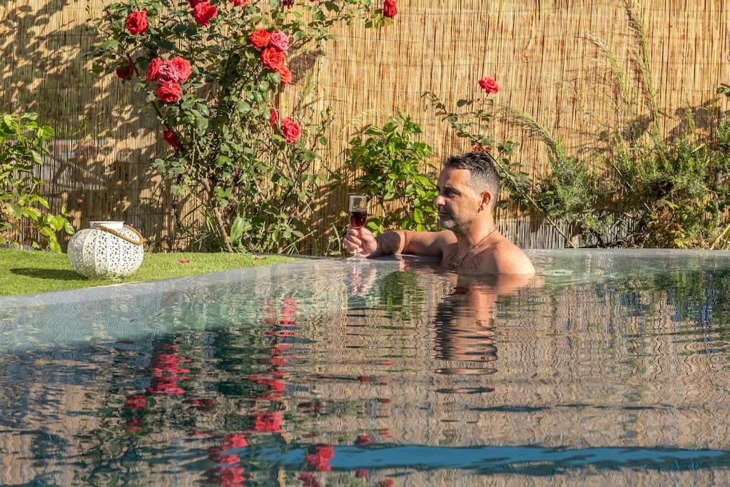 Villa Casa Del Miele, private pool, BBQ, mountain view. Alikianos Esterno foto